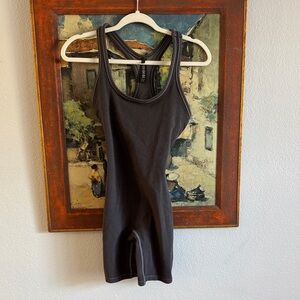 SKIMS Black Sleeveless Bodysuit